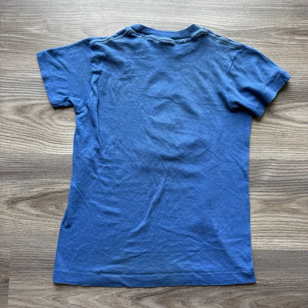 VTG 80s Mid America Museum Dinosaur Kids Youth T Shirt L USA Single Stitch Ched